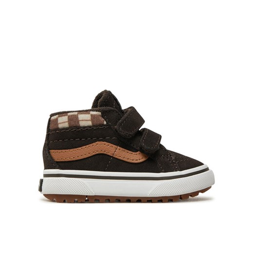 Sneakersy Vans VN000D11BF21 Brązowy ze sklepu eobuwie.pl w kategorii Buty sportowe dziecięce - zdjęcie 182090057