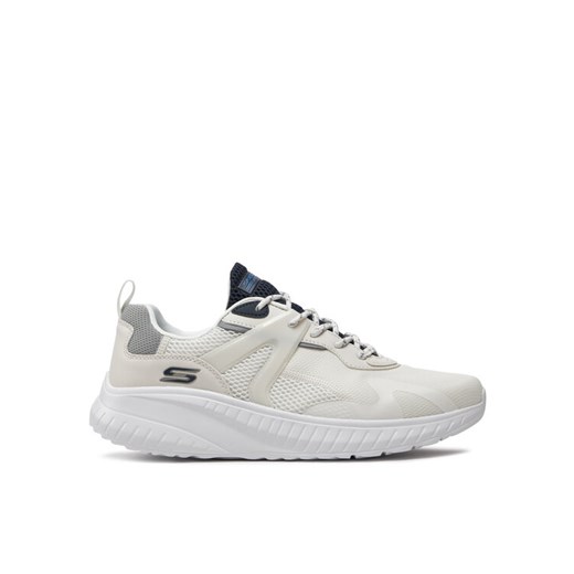 Sneakersy Skechers Bobs Squad Chaos-Elevated Drift 118034/WMLT Biały ze sklepu eobuwie.pl w kategorii Buty sportowe męskie - zdjęcie 182090165