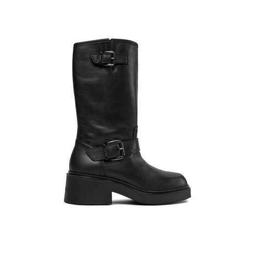 Botki Bronx Ankle 47509-A Czarny ze sklepu eobuwie.pl w kategorii Kozaki damskie - zdjęcie 182090206