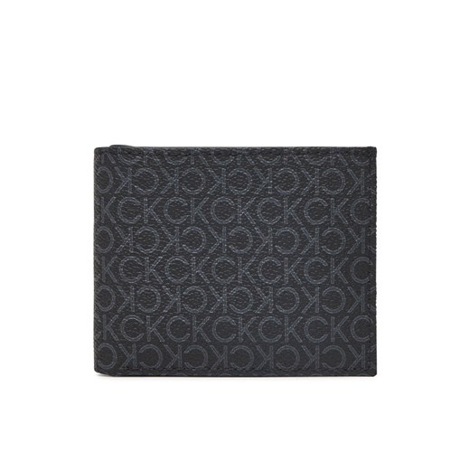 Portfel męski Calvin Klein Classic Mono Bifold 5Cc W/Coin K50K512845 Czarny ze sklepu eobuwie.pl w kategorii Portfele męskie - zdjęcie 182090207