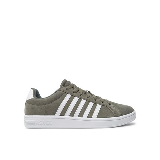 Sneakersy K-Swiss Court Tiebeak 07012 329 Khaki ze sklepu eobuwie.pl w kategorii Buty sportowe męskie - zdjęcie 182090417