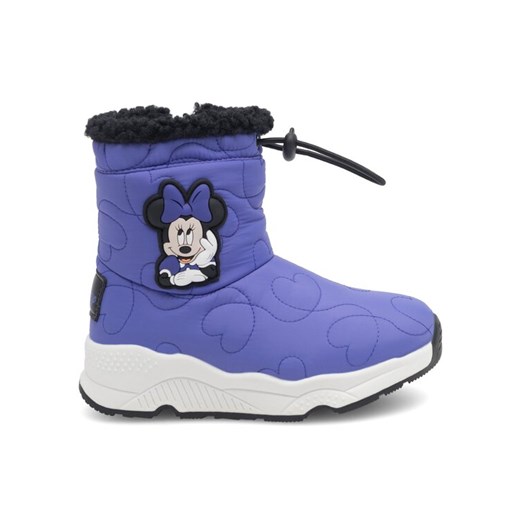 Botki Mickey&Friends AW23-211DSTC Fioletowy ze sklepu eobuwie.pl w kategorii Buty zimowe dziecięce - zdjęcie 182090525