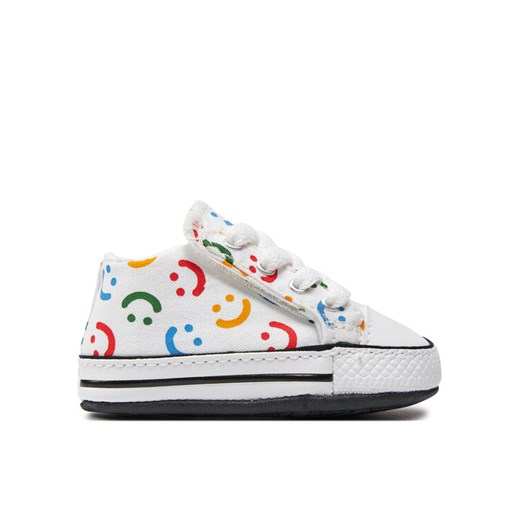 Tenisówki Converse Chuck Taylor All Star Cribster Easy On Doodles A06353C Biały ze sklepu eobuwie.pl w kategorii Buciki niemowlęce - zdjęcie 182090556