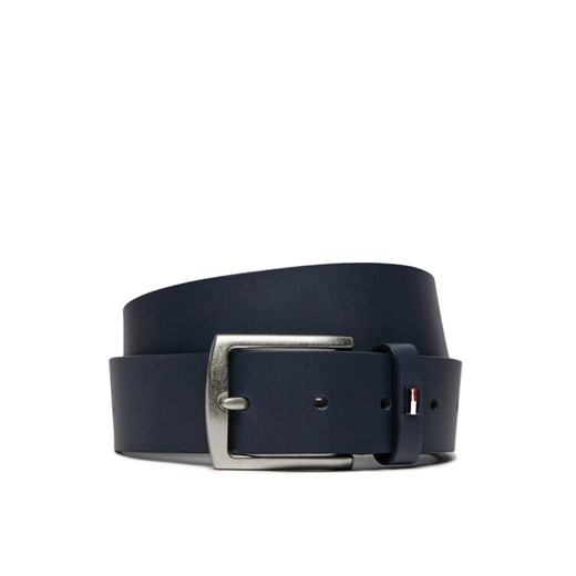 Pasek Męski Tommy Hilfiger Denton 3.5 Ext AM0AM12054 Granatowy ze sklepu eobuwie.pl w kategorii Paski męskie - zdjęcie 182090559