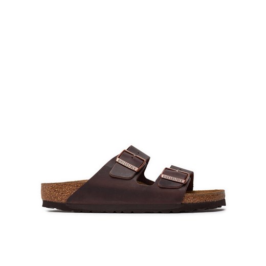 Klapki Birkenstock Arizona 0052533 Brązowy ze sklepu eobuwie.pl w kategorii Klapki damskie - zdjęcie 182090639