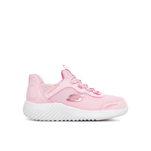 Sneakersy Skechers Bounder-Simple Cute 303585L/LTPK Różowy ze sklepu eobuwie.pl w kategorii Buty sportowe dziecięce - zdjęcie 182090656