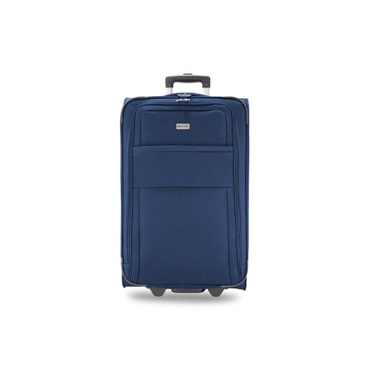 Walizka średnia Semi Line T5601-8 Granatowy ze sklepu eobuwie.pl w kategorii Walizki - zdjęcie 182090667