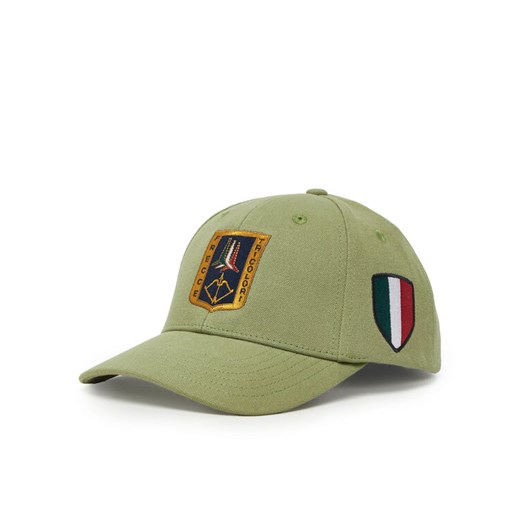 Czapka z daszkiem Aeronautica Militare 251HA1150CT3043 Zielony ze sklepu eobuwie.pl w kategorii Czapki z daszkiem męskie - zdjęcie 182090869
