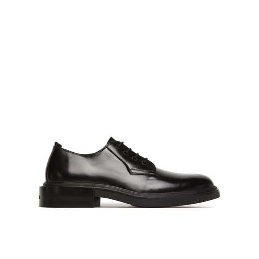 Półbuty Calvin Klein Postman Derby HM0HM01838 Czarny ze sklepu eobuwie.pl w kategorii Półbuty męskie - zdjęcie 182090917