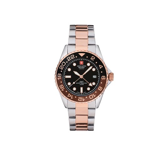 Zegarek Swiss Alpine Military 7052.1154 Srebrny ze sklepu eobuwie.pl w kategorii Zegarki - zdjęcie 182090959
