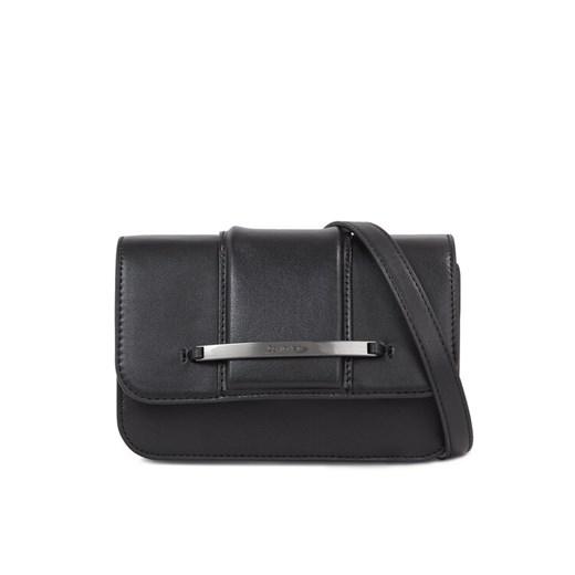 Torebka Calvin Klein Bar Hardware Crossbody K60K611078 Czarny Calvin Klein 00 eobuwie.pl