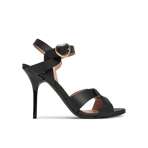 Sandały LOVE MOSCHINO JA16069G1MIA0000 Czarny ze sklepu eobuwie.pl w kategorii Sandały damskie - zdjęcie 182090976