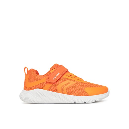 Sneakersy Geox J Sprintye J45GBA 1450 C2008 D Pomarańczowy ze sklepu eobuwie.pl w kategorii Buty sportowe dziecięce - zdjęcie 182091046