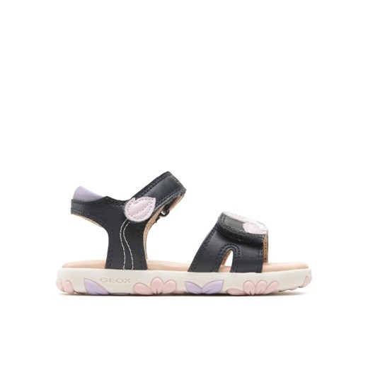 Sandały Geox J Sandal Haiti Girl J358ZA000BCC0694 M Granatowy Geox 24 eobuwie.pl