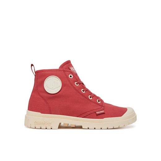 Trapery Palladium Pampa Sp20 Hi Cvs 76838-601-M Czerwony ze sklepu eobuwie.pl w kategorii Workery damskie - zdjęcie 182091149