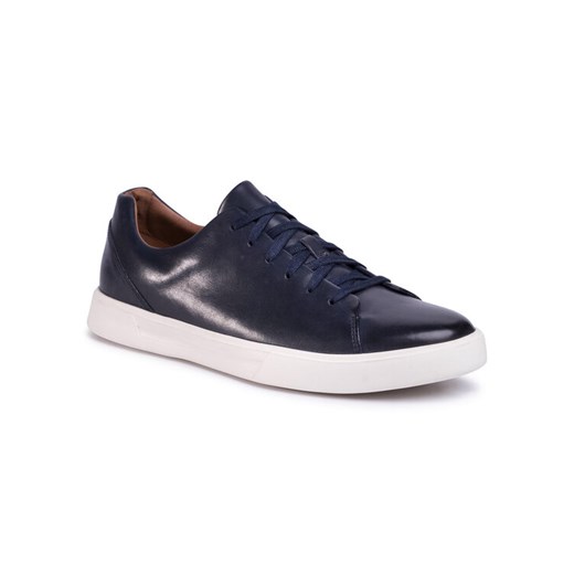 Sneakersy Clarks Un Costa Lace 261485577 Granatowy ze sklepu eobuwie.pl w kategorii Trampki męskie - zdjęcie 182091165