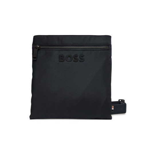 Saszetka BOSS Catch 3.0 Envelope L 50511930 Granatowy ze sklepu eobuwie.pl w kategorii Torby męskie - zdjęcie 182091206