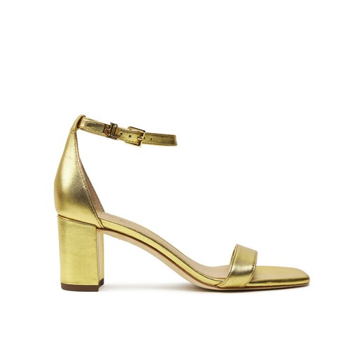 Sandały LAUREN RALPH LAUREN 802935562002 Złoty ze sklepu eobuwie.pl w kategorii Sandały damskie - zdjęcie 182091275
