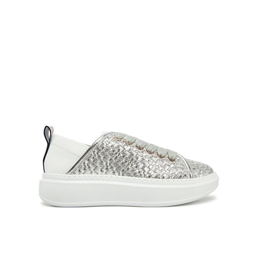 Sneakersy Alexander Smith Wembley 0436 Srebrny ze sklepu eobuwie.pl w kategorii Buty sportowe damskie - zdjęcie 182091455