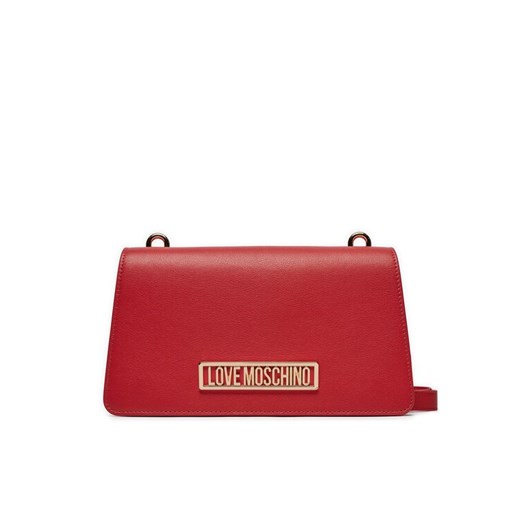 Torebka LOVE MOSCHINO JC4145PP1IL1250A Czerwony ze sklepu eobuwie.pl w kategorii Listonoszki - zdjęcie 182091475