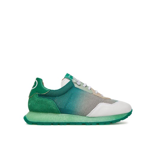 Sneakersy Hispanitas BHV253869 Zielony ze sklepu eobuwie.pl w kategorii Buty sportowe damskie - zdjęcie 182091476
