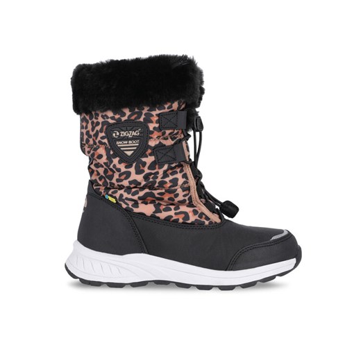 Śniegowce ZigZag Wesend Kids Boot WP V2 Z244389 Brązowy ze sklepu eobuwie.pl w kategorii Buty zimowe dziecięce - zdjęcie 182091496