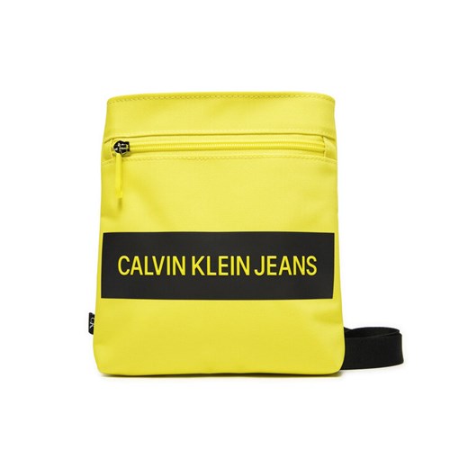 Saszetka Calvin Klein Jeans K50K506942 Żółty ze sklepu eobuwie.pl w kategorii Torby męskie - zdjęcie 182091608