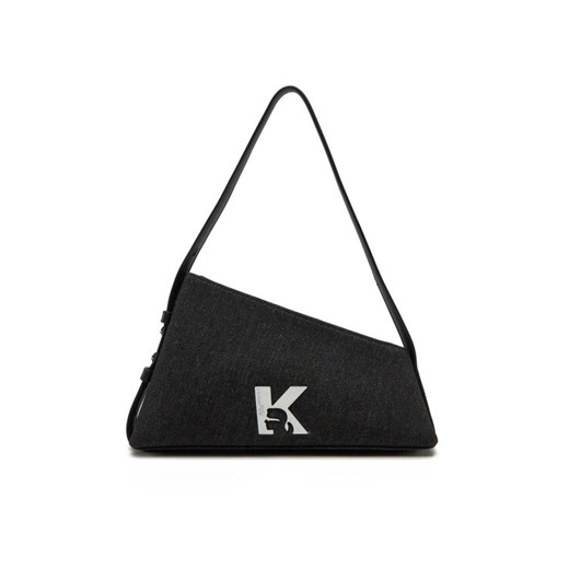 Torebka Karl Lagerfeld Jeans A1W30365 Czarny ze sklepu eobuwie.pl w kategorii Torebki damskie - zdjęcie 182091648