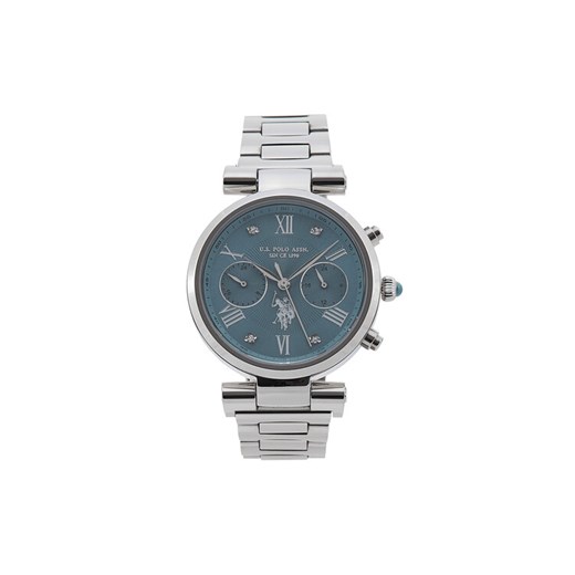 Zegarek U.S. Polo Assn. Ines USP8312LB Srebrny ze sklepu eobuwie.pl w kategorii Zegarki - zdjęcie 182091675