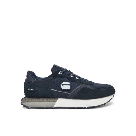 Sneakersy G-Star Raw LEO-01-WE Granatowy ze sklepu eobuwie.pl w kategorii Buty sportowe męskie - zdjęcie 182091726