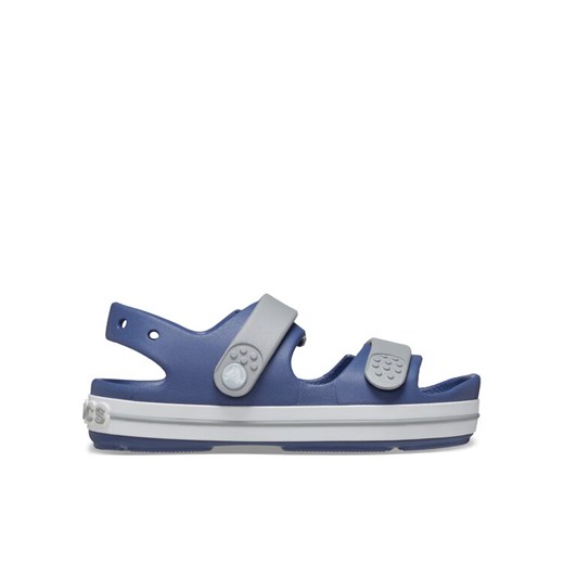 Sandały Crocs Crocband Cruiser Sandal Kids 209423 Szary ze sklepu eobuwie.pl w kategorii Sandały dziecięce - zdjęcie 182091895