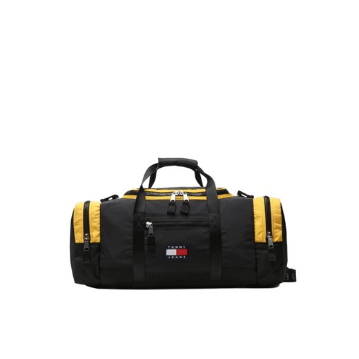 Torba podróżna Tommy Jeans Tjm Heritage Mix Duffle AM0AM10702 Czarny ze sklepu eobuwie.pl w kategorii Torby podróżne - zdjęcie 182091899