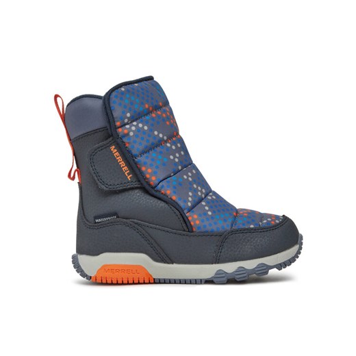 Śniegowce Merrell Free Roampuffer MK266130 Granatowy ze sklepu eobuwie.pl w kategorii Buty zimowe dziecięce - zdjęcie 182091915