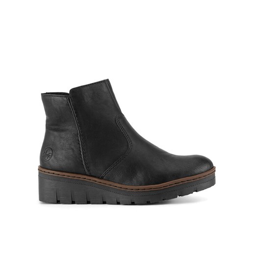Botki Rieker X9165-00 Czarny ze sklepu eobuwie.pl w kategorii Botki - zdjęcie 182092009
