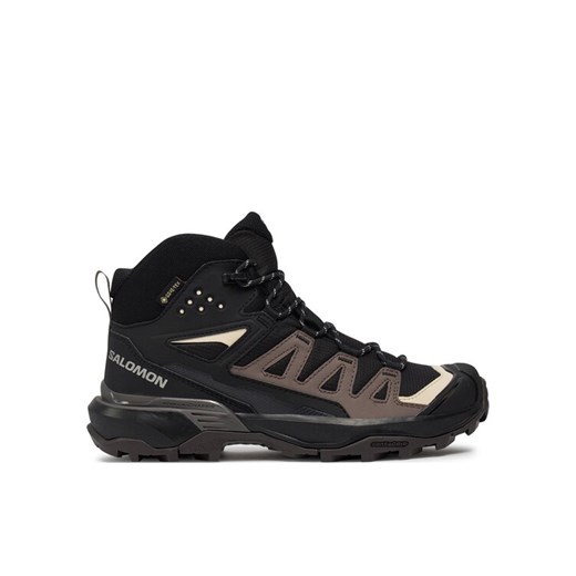 Trekkingi Salomon X Ultra 360 Mid Gore-Tex L47448600 Czarny ze sklepu eobuwie.pl w kategorii Buty trekkingowe damskie - zdjęcie 182092027