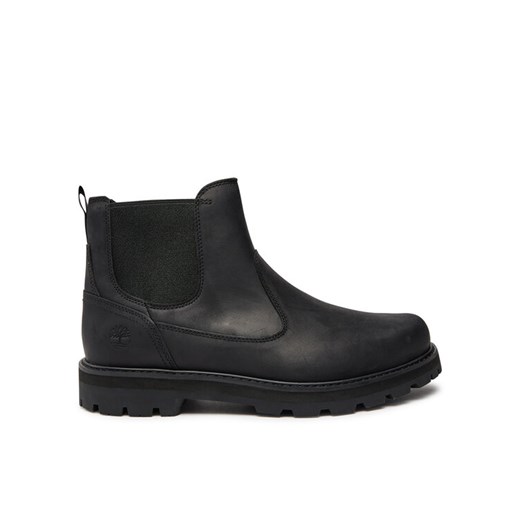 Sztyblety Timberland Britton Road Mid Chelsea TB0A6A4WW021 Czarny ze sklepu eobuwie.pl w kategorii Buty zimowe męskie - zdjęcie 182092039