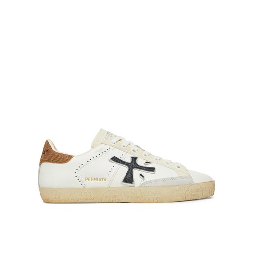 Sneakersy Premiata STEVEND VAR 6664 Biały ze sklepu eobuwie.pl w kategorii Trampki damskie - zdjęcie 182092109