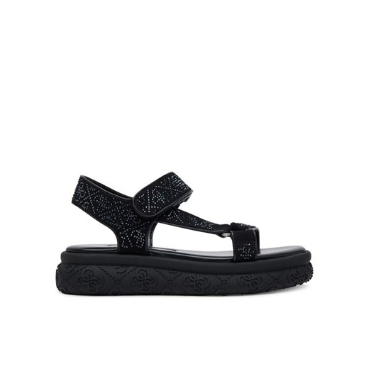 Sandały Guess FLJLOD FAP03 Czarny ze sklepu eobuwie.pl w kategorii Sandały damskie - zdjęcie 182092115