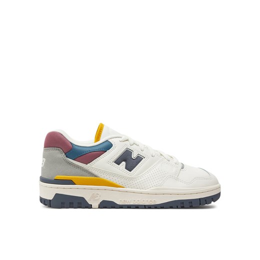 Sneakersy New Balance BB550PGB Écru ze sklepu eobuwie.pl w kategorii Buty sportowe męskie - zdjęcie 182092156