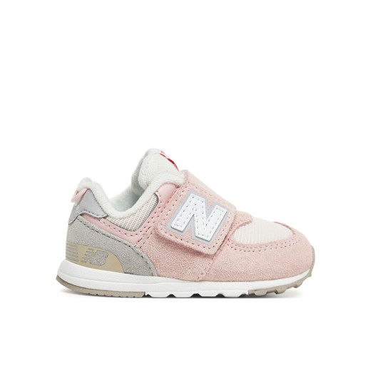 Sneakersy New Balance NW574BKM Różowy ze sklepu eobuwie.pl w kategorii Buty sportowe dziecięce - zdjęcie 182092179