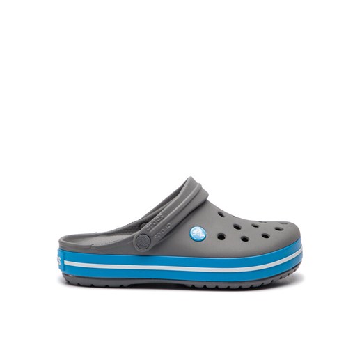 Klapki Crocs Crocband 11016 Szary ze sklepu eobuwie.pl w kategorii Klapki damskie - zdjęcie 182092309