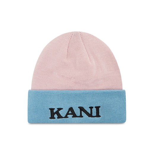 Czapka Karl Kani Retro Block Beanie 7020114 Różowy ze sklepu eobuwie.pl w kategorii Czapki zimowe damskie - zdjęcie 182092338