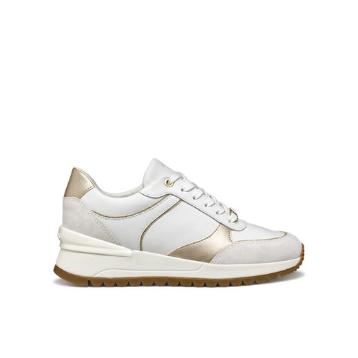 Sneakersy Geox D Desya D5500A 08522 C1327 Biały ze sklepu eobuwie.pl w kategorii Buty sportowe damskie - zdjęcie 182092435
