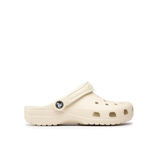 Klapki Crocs Classic 10001 Beżowy ze sklepu eobuwie.pl w kategorii Klapki damskie - zdjęcie 182092505