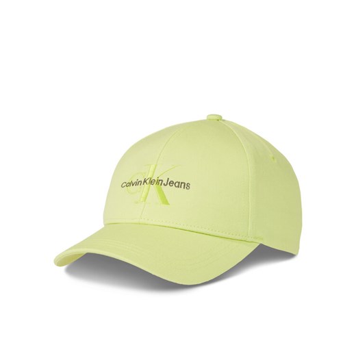 Czapka z daszkiem Calvin Klein Jeans Monogram Cap K60K610280 Zielony 00 eobuwie.pl