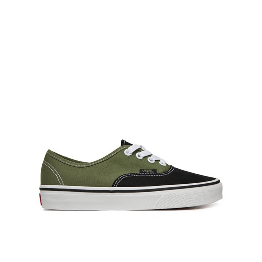 Tenisówki Vans Authentic VN000BW5ZBF1 Zielony ze sklepu eobuwie.pl w kategorii Trampki damskie - zdjęcie 182092667