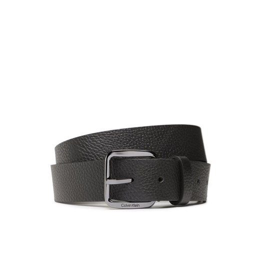 Pasek Męski Calvin Klein Adj Ck Concise Pb 35mm K50K509955 Czarny ze sklepu eobuwie.pl w kategorii Paski męskie - zdjęcie 182092759