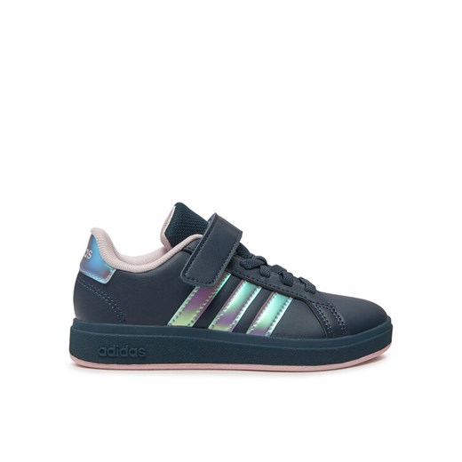 Sneakersy adidas Grand Court 2.0 IE3850 Granatowy ze sklepu eobuwie.pl w kategorii Buty sportowe dziecięce - zdjęcie 182092789