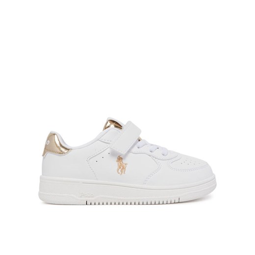 Sneakersy Polo Ralph Lauren Masters Court PS RL01244100 Biały ze sklepu eobuwie.pl w kategorii Buty sportowe dziecięce - zdjęcie 182092868