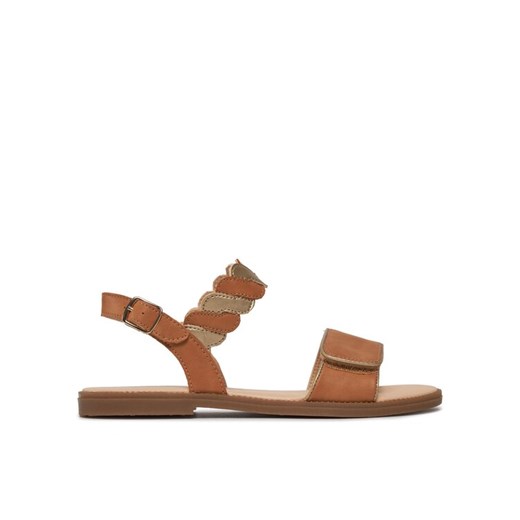 Sandały Geox J Sandal Karly Girl J4535G 054AJ C5B2U D Beżowy ze sklepu eobuwie.pl w kategorii Sandały dziecięce - zdjęcie 182092875